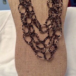 Chico's Jewelry - Chico's 3 Strand Multi-colored Beaded Necklace Chico's Jewelry - Chico's 3 Strand Multi-colored Beaded Necklace